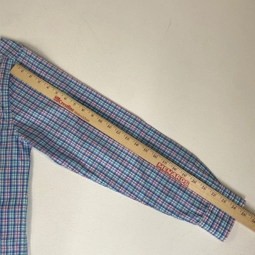 Vineyard Vines Slim Fit Tucker‎ Shirt Plaid Button Down Long Sleeve M